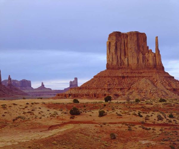 Arizona Sandstone formations in Monument Valley